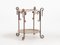 Moroccan Iron & Brass Tray Table, 1930s, Image 1
