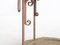 Moroccan Iron & Brass Tray Table, 1930s, Image 4