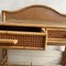 Italian Cane and Bamboo Dressing Table, Image 12
