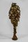 Vintage Hollywood Regency Vine Floor Lamp in Patinated Metal, 1960, Image 1