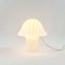 Lámparas de mesa Mushroom de rayas de Peill & Putzler, años 70. Juego de 2, Imagen 5