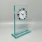 Italian Table Clock in Crystal by Omodomo, 1970s, Image 2