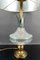 Lámpara en forma de piña de cristal y metal patinado de Maison Charles para Baccarat, 1950, Imagen 6