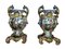 Italian Vases in Majolique, Set of 2, Image 2