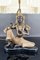 Lampada Thai Buddha in bronzo con doppia patina nera e dorata di Maison Charles per Maison Jansen, 1960, Immagine 6