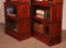 Antique Bookcases in Mahogany from Globe Wernicke, Set of 2, Image 10