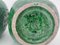 Jarrón vintage de cerámica lacada en verde de Aldo Londi para Bitossi, Italia, años 70, Imagen 7