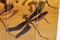 Klappbarer Jugendstil Paravent mit Libellen von Setbon, 1890er 2