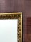 Vintage Wall Mirror with Ebonized Beech Frame and Cast Brass Details, 1960s 10