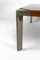 Tavolino da caffè in noce e alluminio di Osvaldo Borsani per Tecno, anni '60, Immagine 9