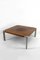 Walnut and Aluminum Coffee Table by Osvaldo Borsani for Tecno, 1960s 5