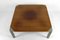 Walnut and Aluminum Coffee Table by Osvaldo Borsani for Tecno, 1960s, Image 2