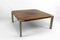 Walnut and Aluminum Coffee Table by Osvaldo Borsani for Tecno, 1960s 1