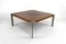 Table Basse en Noyer et Aluminium par Osvaldo Borsani pour Tecno, 1960s 6