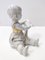 Vintage Ceramic and Gold Decorative Figurine from Capodimonte, 1960s, Image 6