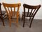 Chaises de Bistrot Vintage, 1950s, Set de 4 3