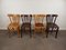 Vintage Bistro Chairs, 1950s, Set of 4, Image 16