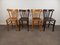 Vintage Bistro Chairs, 1950s, Set of 4, Image 12