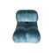 Camaleonda Modular Sofa in Blue Cotton Velvet by Mario Bellini for B&B Italia, 1972, Set of 7 17