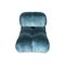 Camaleonda Modular Sofa in Blue Cotton Velvet by Mario Bellini for B&B Italia, 1972, Set of 7 17