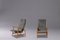 Vintage Italian Armchairs in Natural Beech, 1950s, Set of 2, Image 1