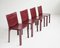 Cab 412 Chairs by Mario Bellini for Cassina, 1980, Set of 4 1