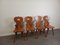 Brutalistische Vintage Stühle, 1950er, 4er Set 2