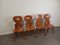 Vintage Brutalist Chairs, 1950s, Set of 4, Image 17