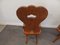 Vintage Brutalist Chairs, 1950s, Set of 4, Image 13