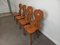 Brutalistische Vintage Stühle, 1950er, 4er Set 10