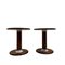 Vintage Walnut Rocchetto Side Tables by Ettore Sottsass for Poltronova, 1964, Set of 2 3