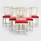 Gustavian Chairs in New Guise, 1880, Set of 6, Image 1