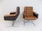 Leather Armchairs by Herbert Hirche for Mauser Werke Waldeck, 1970s, Set of 2 14