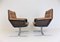 Leather Armchairs by Herbert Hirche for Mauser Werke Waldeck, 1970s, Set of 2 19