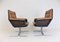 Leather Armchairs by Herbert Hirche for Mauser Werke Waldeck, 1970s, Set of 2, Image 19