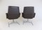 Leather Armchairs by Herbert Hirche for Mauser Werke Waldeck, 1970s, Set of 2, Image 9