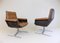 Leather Armchairs by Herbert Hirche for Mauser Werke Waldeck, 1970s, Set of 2, Image 4