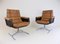 Leather Armchairs by Herbert Hirche for Mauser Werke Waldeck, 1970s, Set of 2 1