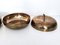 Silver-Plated Brass Ashtray from Casa Padrino, 1980s, Set of 2 5