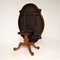 Antique Victorian Burr Walnut Dining Table, 1860, Image 9