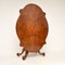 Antique Victorian Burr Walnut Dining Table, 1860, Image 3
