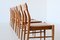 Belgian Dining Chairs in Walnut, 1960, Set of 6, Image 11