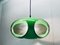 Vintage UFO Ceilings Lamp in Green from Massive Belgium, 1970s, Image 10