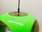 Vintage UFO Ceilings Lamp in Green from Massive Belgium, 1970s, Image 6