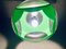 Vintage UFO Ceilings Lamp in Green from Massive Belgium, 1970s, Image 19