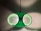 Vintage UFO Ceilings Lamp in Green from Massive Belgium, 1970s, Image 15