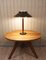 Lampada da tavolo in ottone e teak di Boréns, Svezia, anni '40, Immagine 4