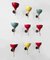 Wall Lights by Oscar Torlasco for Lumen, 1950s, Set of 10 1