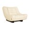 Nieri Leather Armchair in Cream 1