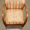 Vintage Armchair in Painted Beech and Cloth, 1950s 5